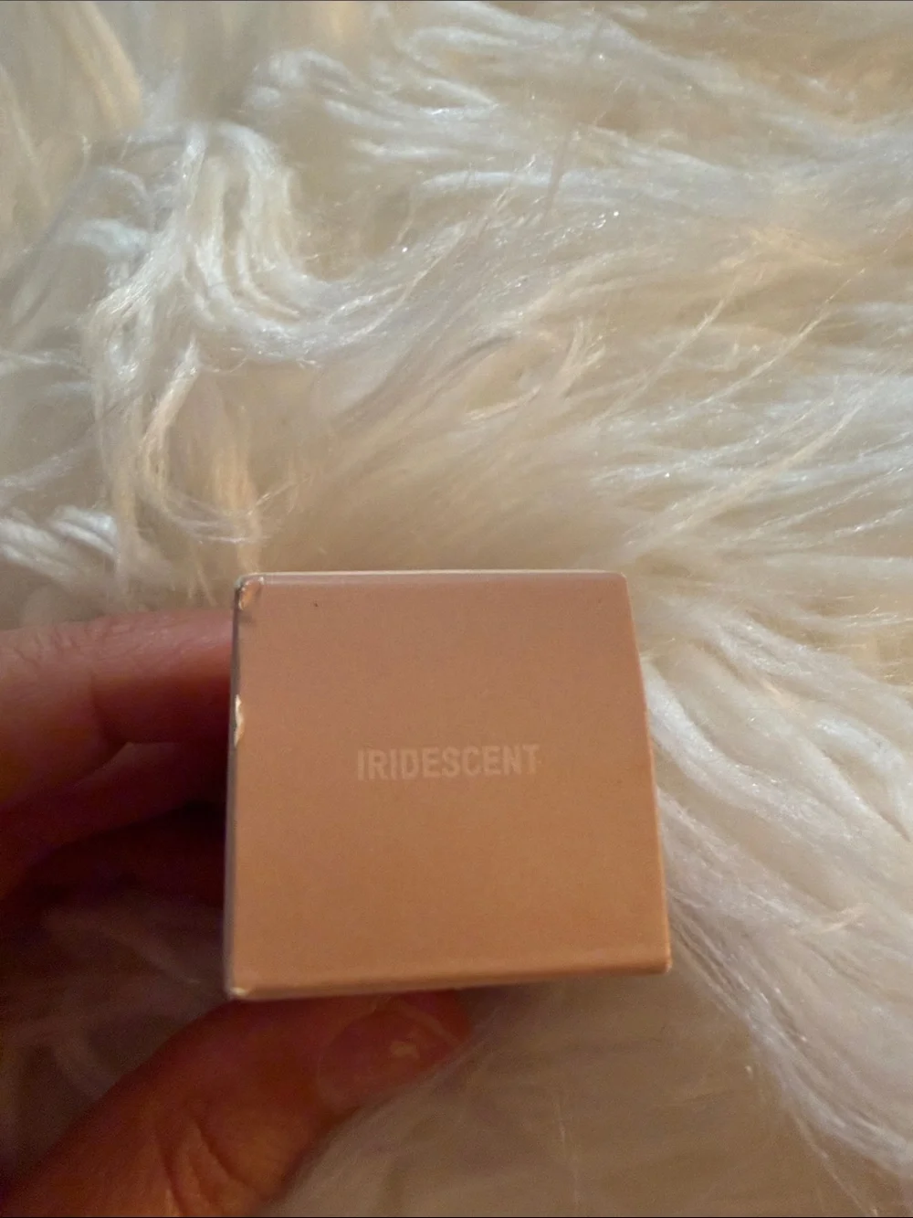 KKW Beauty loose eye shadow color: iridescent